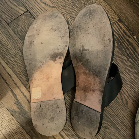 Black leather COMMON PROJECTS sandals - excellent condition! - Picture 4 of 4